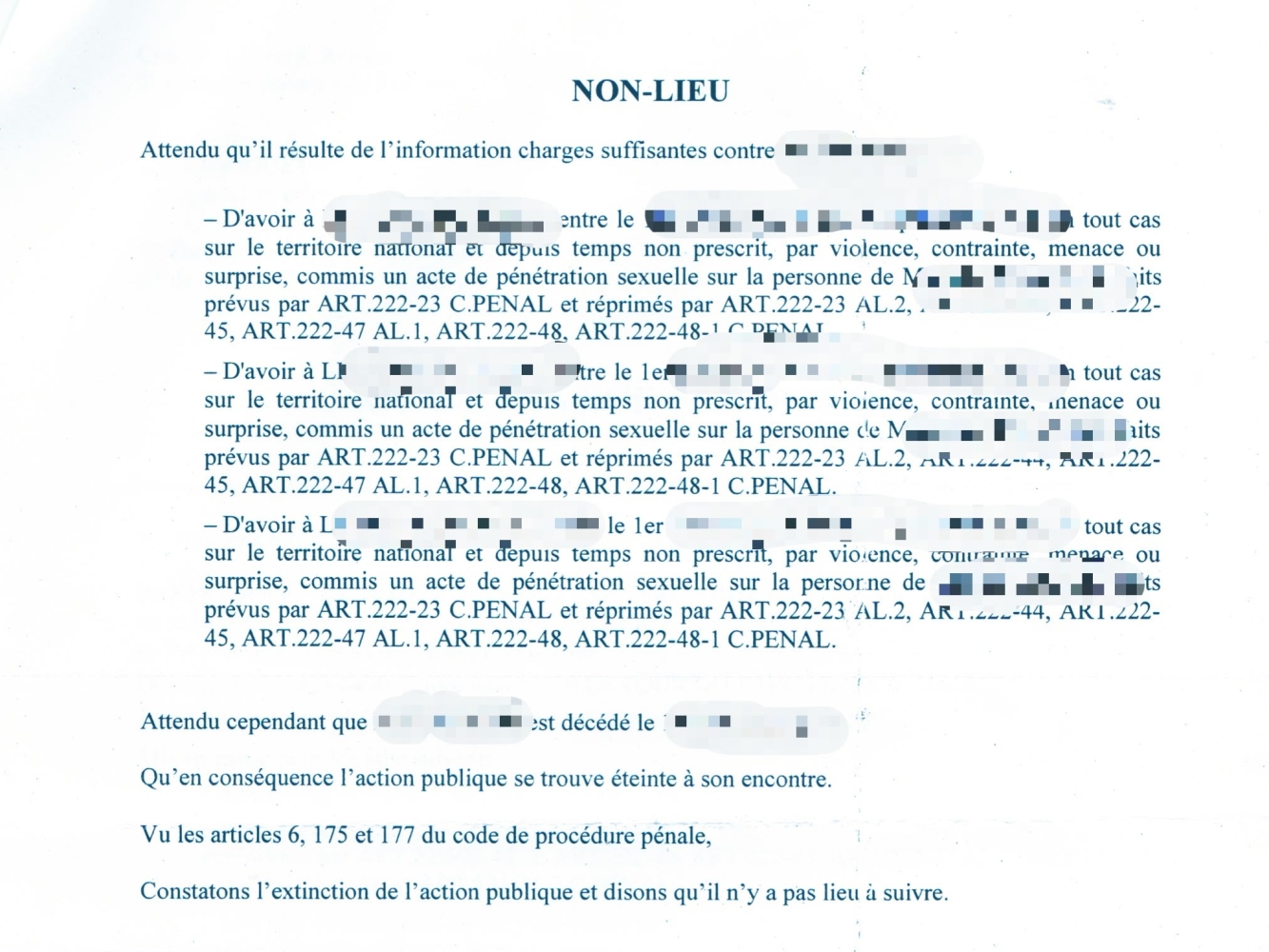 Décès du mis en cause et extinction de l’action publique : quels recours pour la victime ? 